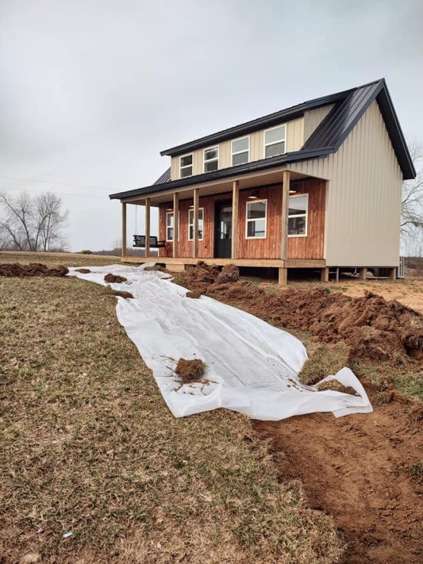 Sidewalk going in!
