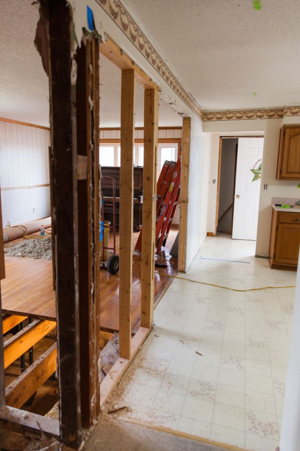 Original Entryway from the inside