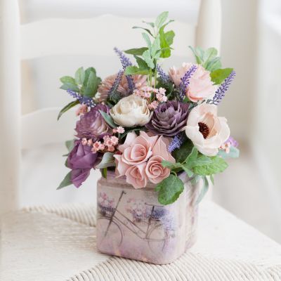 Sola Wood flowers in a pitcher