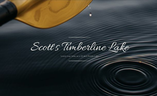 Scott's Timberline Lake